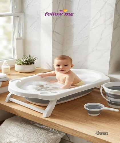 Foldable baby bath set - baby,