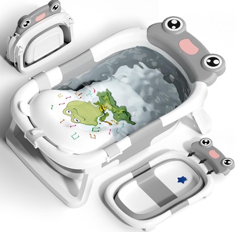 Foldable baby bath tub - baby,