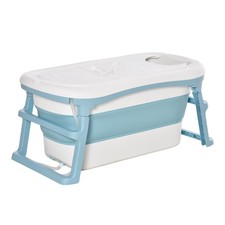 HOMCOM Foldable Kids Bathtub