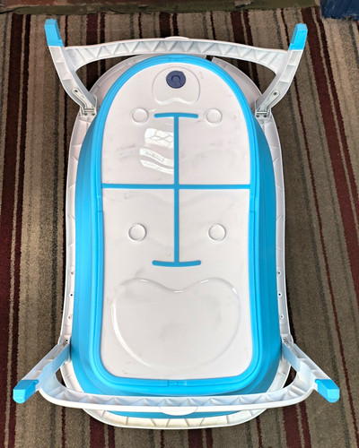 Foldable baby bath tub - baby,