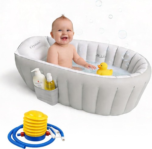 Inflatable baby bath tub - baby,
