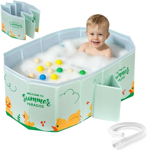 Foldable baby bath portable - baby,