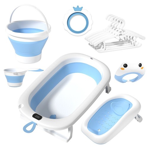 Blue foldable baby - 7-in-1,