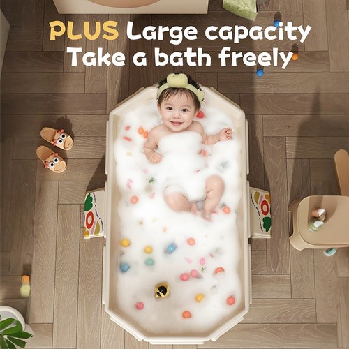 Foldable baby bath tub - foldable,