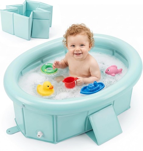Foldable baby bath - bath, tub