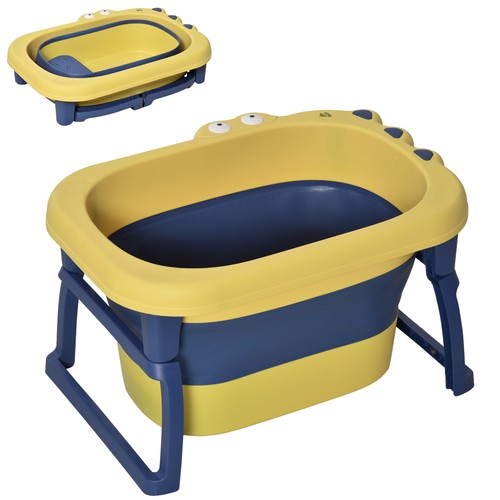 Homcom foldable baby bathtub - homcom,