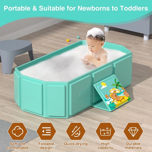 Foldable baby bathtub - baby, for
