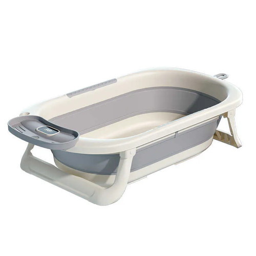 Foldable baby bath tub with - foldable,
