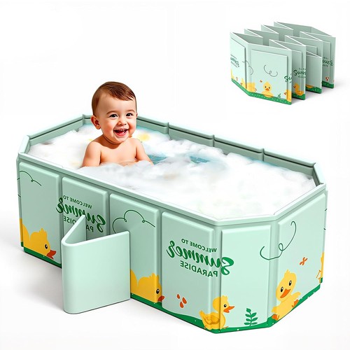 Foldable baby bath portable - baby,