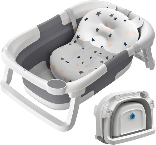 Foldable baby bath - tub, with