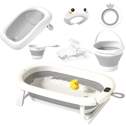 Foldable baby bath tub - bath,
