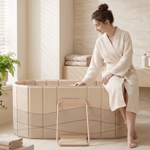 Portable foldable baby bathtub - baby,