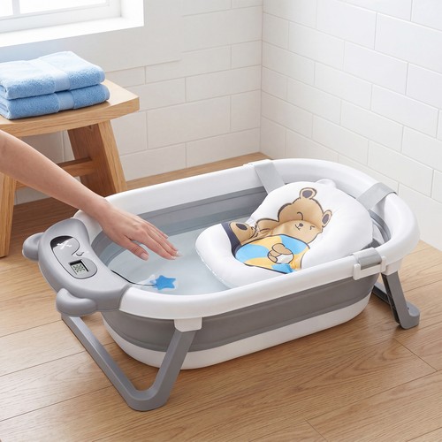 Foldable baby bath - bath, with
