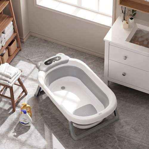 Foldable baby bath - foldable, tub
