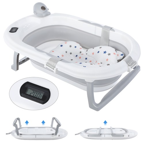 Foldable baby bath tub - baby,