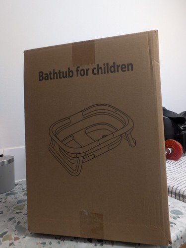 Foldable baby bath tub - foldable, 0-3